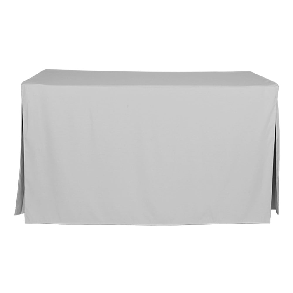 Tablevogue 60" x 30" Fitted Tablecoth Cover, Multiple Colors and Sizes Available