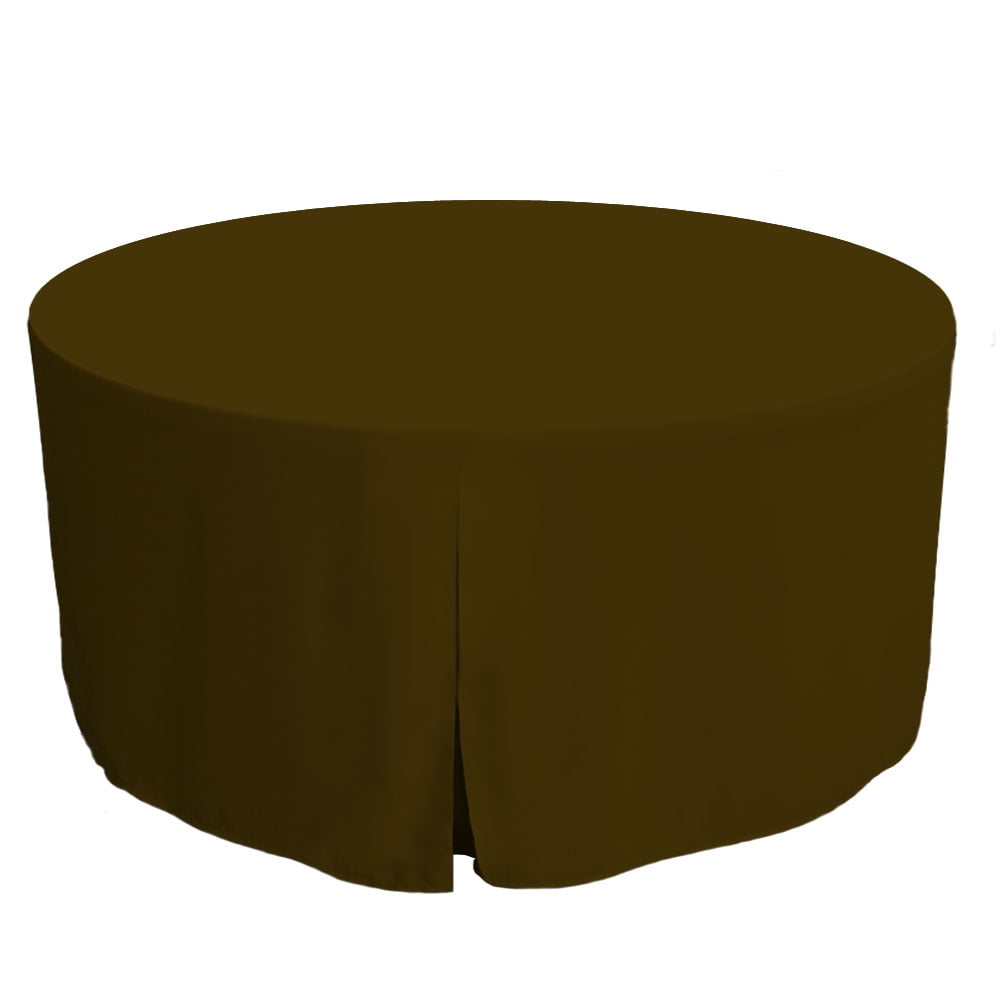 Tablevogue 60" x 60" Fitted Tablecoth Cover, Multiple Colors and Sizes Available