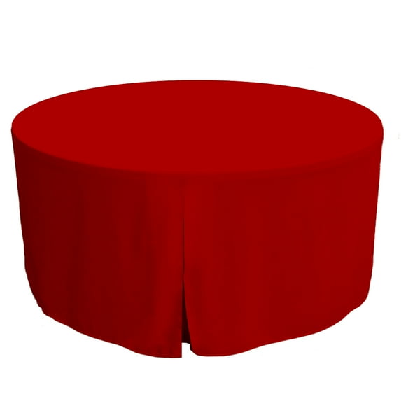 Tablevogue 60" x 60" Fitted Tablecoth Cover, Multiple Colors and Sizes Available