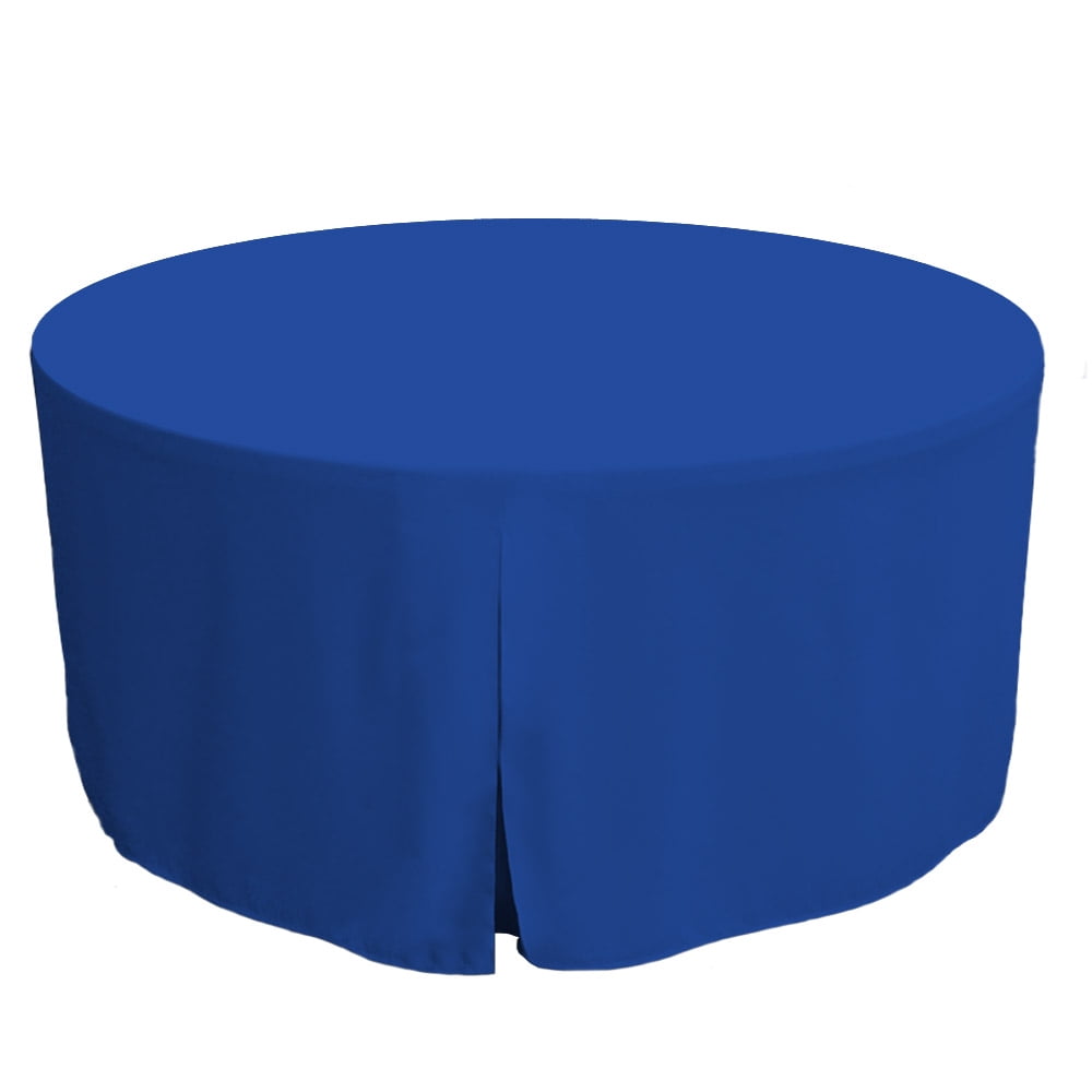Tablevogue 60" x 60" Fitted Tablecoth Cover, Multiple Colors and Sizes Available