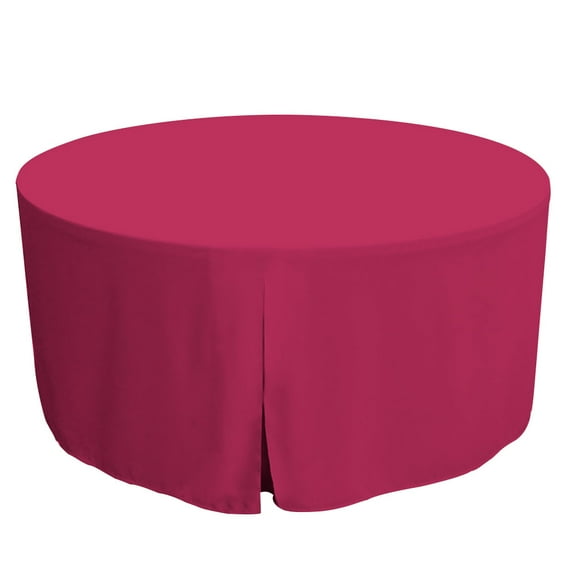 Tablevogue 60" x 60" Fitted Tablecoth Cover, Multiple Colors and Sizes Available