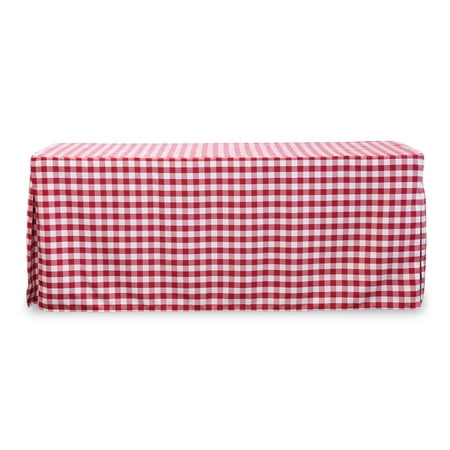 Tablevogue 72" X 30" Fitted Tablecoth Cover, Multiple Colors And Sizes Available