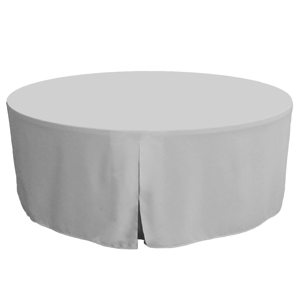 Tablevogue 72" x 72" Fitted Tablecoth Cover, Multiple Colors and Sizes Available