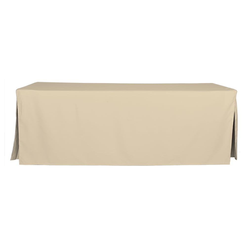 Tablevogue 96" x 30" Fitted Tablecoth Cover, Multiple Colors and Sizes Available