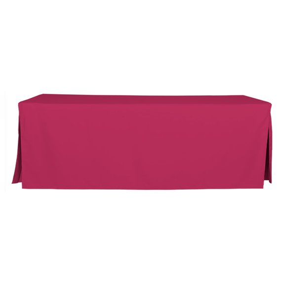 Tablevogue 96" x 30" Fitted Tablecoth Cover, Multiple Colors and Sizes Available