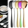 Tableware Arithmeticn Square Head Stainless Spoons Square Head