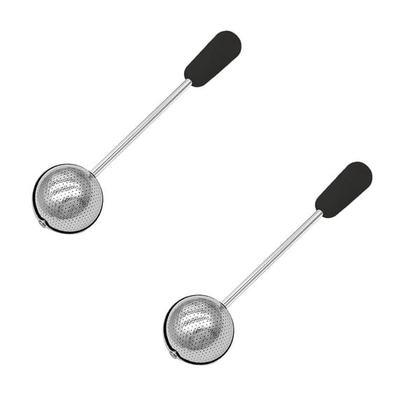 Tableware,Baker Dusting Wand for Sugar Flour and Spices, Stainless Steel Flour Duster for Baking, Powdered Sugar Shaker Duster Sifter, Dusting Wand Sprinkler and Tools, Spices and Tea Straine 2PCS