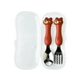 thumbnail image 1 of Tableware Cartoon Toddler Utensil Sets Kid Spoon And Fork Set Stainless Steel Silverware For Home Kitchen And Restaurant Dining, 1 of 4