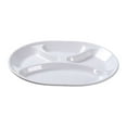 thumbnail image 1 of Tableware Heat Imitation Porcelain Compartment Food Trays for School and Unit Canteens – Commercial Grade Tableware, 1 of 9