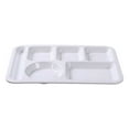 thumbnail image 1 of Tableware Heat Imitation Porcelain Compartment Food Trays for School and Unit Canteens – Commercial Grade Tableware, 1 of 9