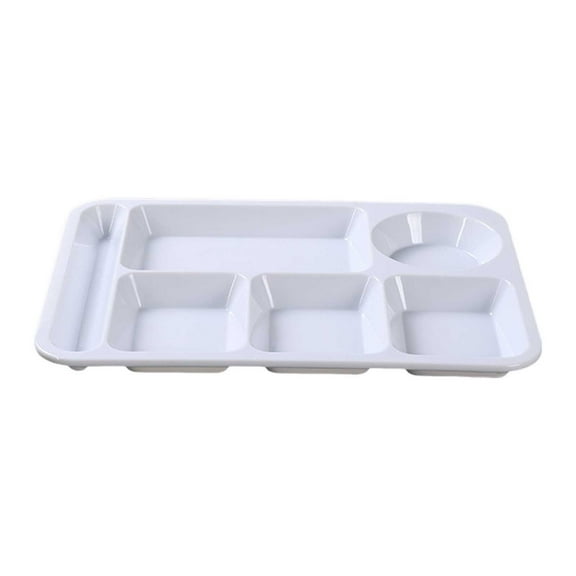 Tableware Heat Imitation Porcelain Compartment Food Trays for School and Unit Canteens – Commercial Grade Tableware