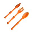 thumbnail image 1 of Tableware Set,Plastic Cutlery Set Novelty Halloween Decoration Tableware Halloween Scene, 1 of 1