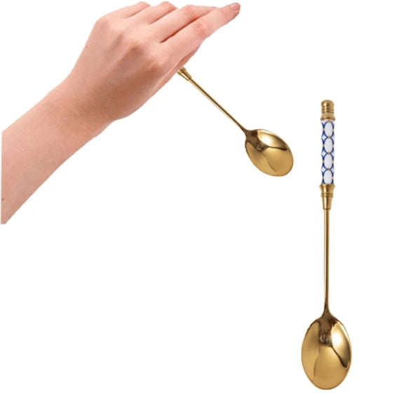 Tableware Set,Stainless Coffee Spoon Musical Instrument Spoon Note Spoon Ice Spoon Drink Mixing Spoon Color Spoon Handle Spoon Tableware Kitchen Gadgets