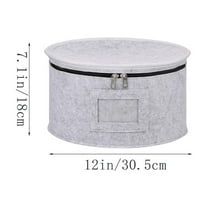 Tableware Storage Bag Set, Plates and Cups Storage Bags, Durable Kitchen Organizer for Safe Transportation, Labeled Pockets for Easy Identification