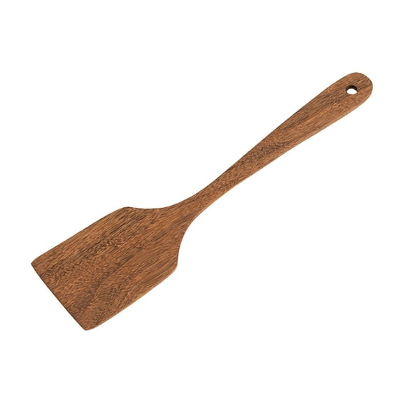 Tableware Wooden Shovels 13 Inch Square for Cooking and Stirring Hard Wood Kitchen Tools for Mixing Grilling and Nonstick Cookware