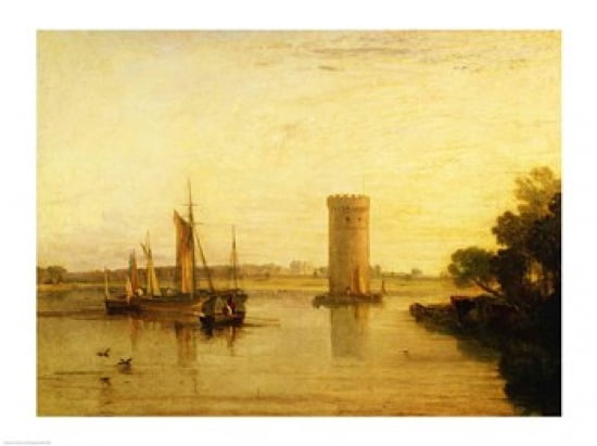 Tabley Canvas Art - JMW Turner (24 x 18)