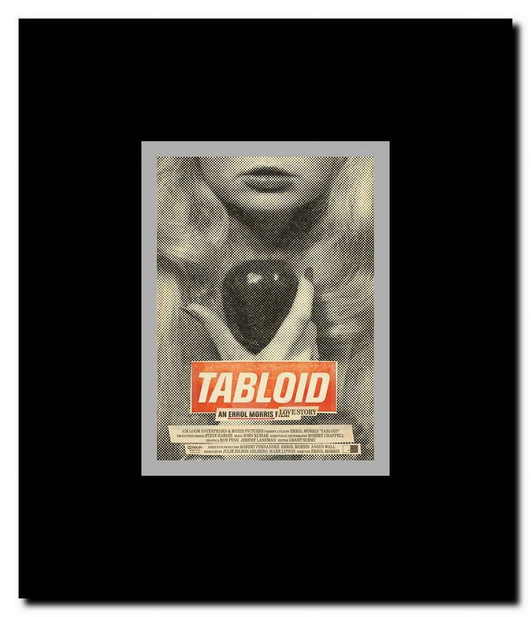 Tabloid Framed Movie Poster