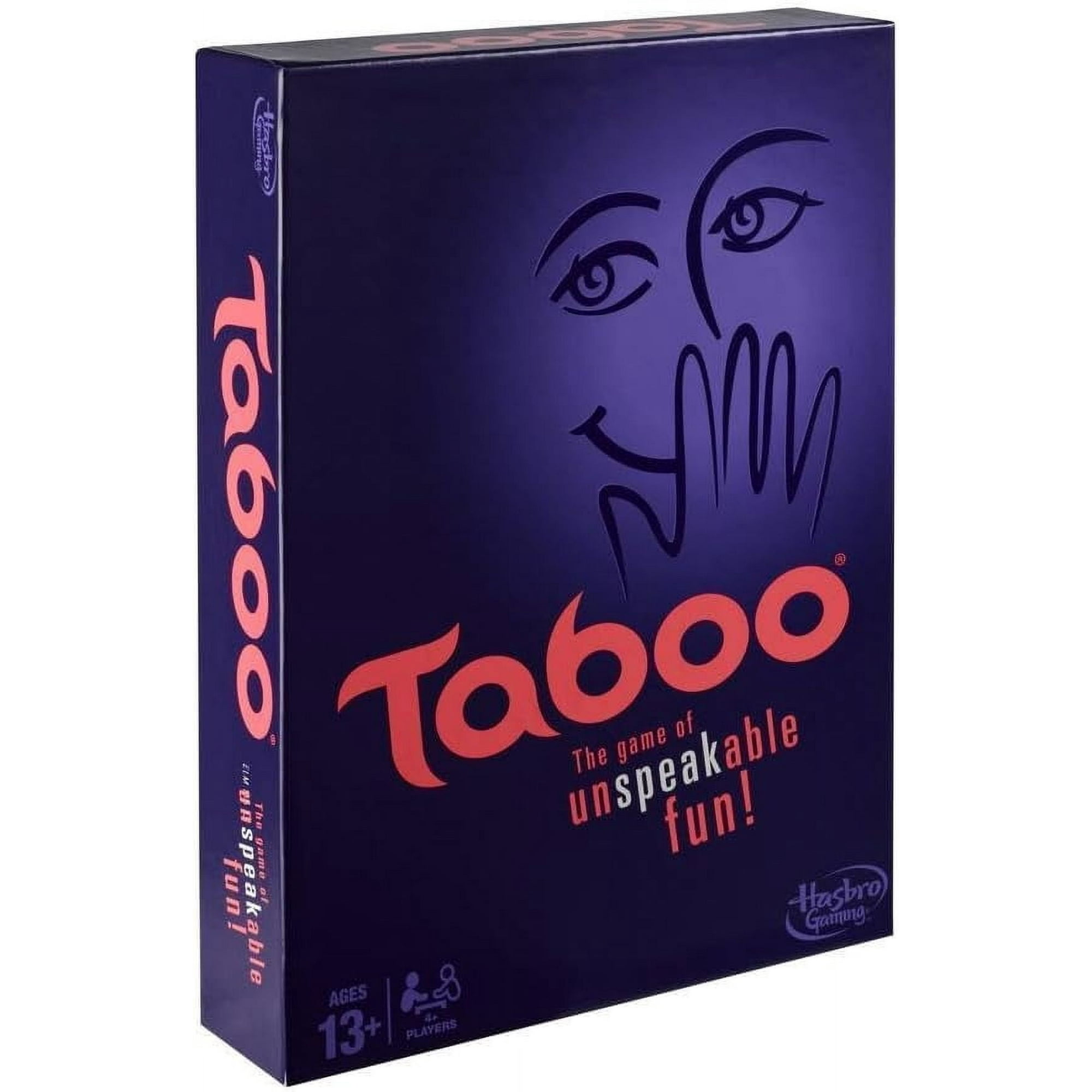 Taboo Board Game, Guessing Game for Families and Kids Ages 13 and Up, 4 or More Players