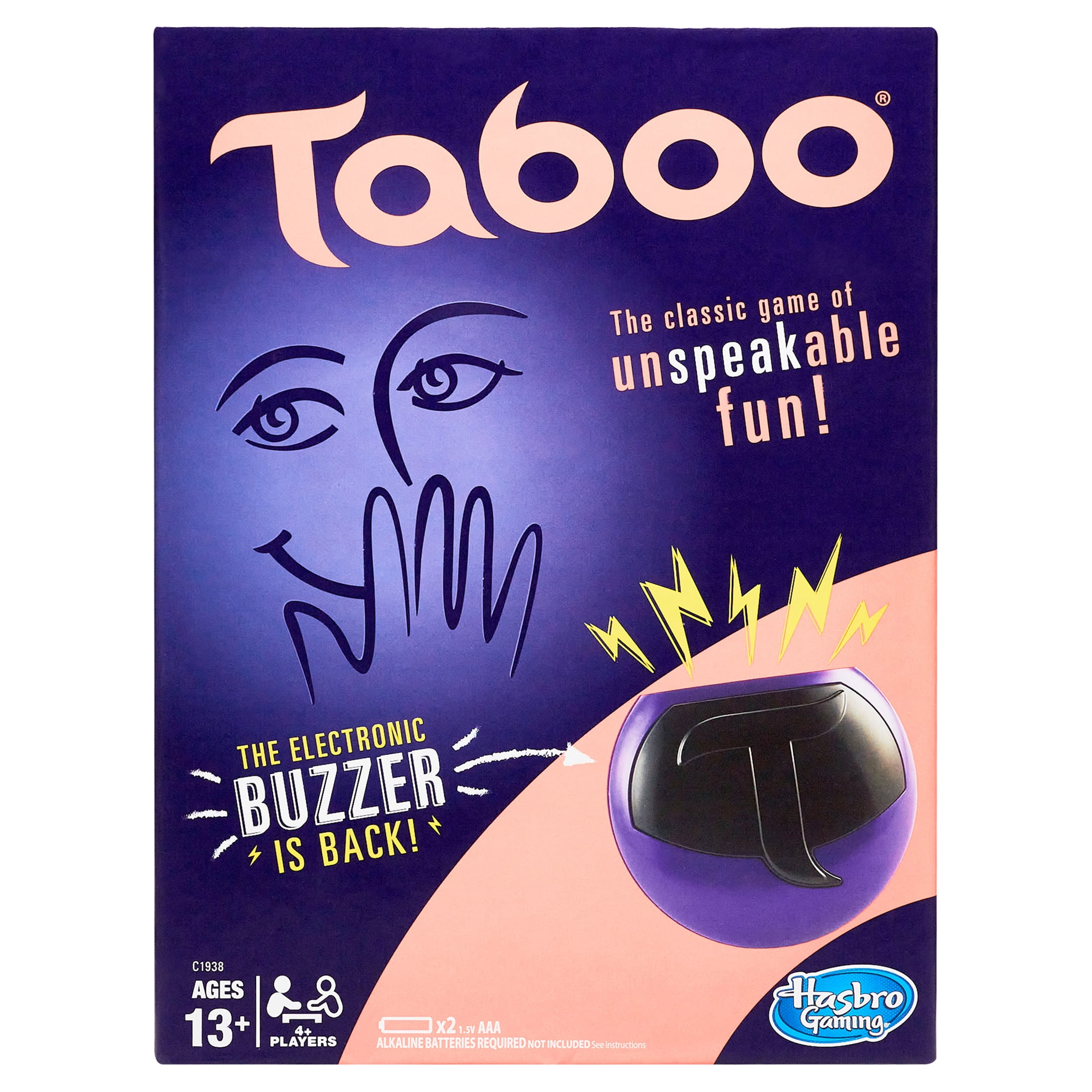 Taboo Game, Fun Party Game for Adults and Teens Ages 13+, 4 or More
