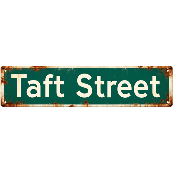Tabor st Tin Sign - 16*4 Inches Movie Room Decor for Home Theater, Cinema & Media Room | Movie Room Decor, Theater Decor, Vintage Movie Posters Tin Signs