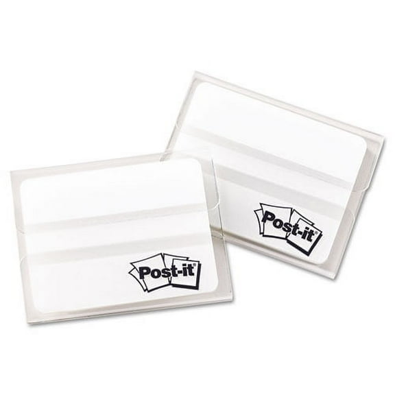 Tabs, Lined, 1/5-Cut Tabs, White, 2" Wide, 50/Pack | Bundle of 2 Packs