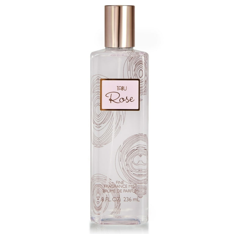 Tabu Rose Mist Fine Fragrance Mist 8 Fl Oz