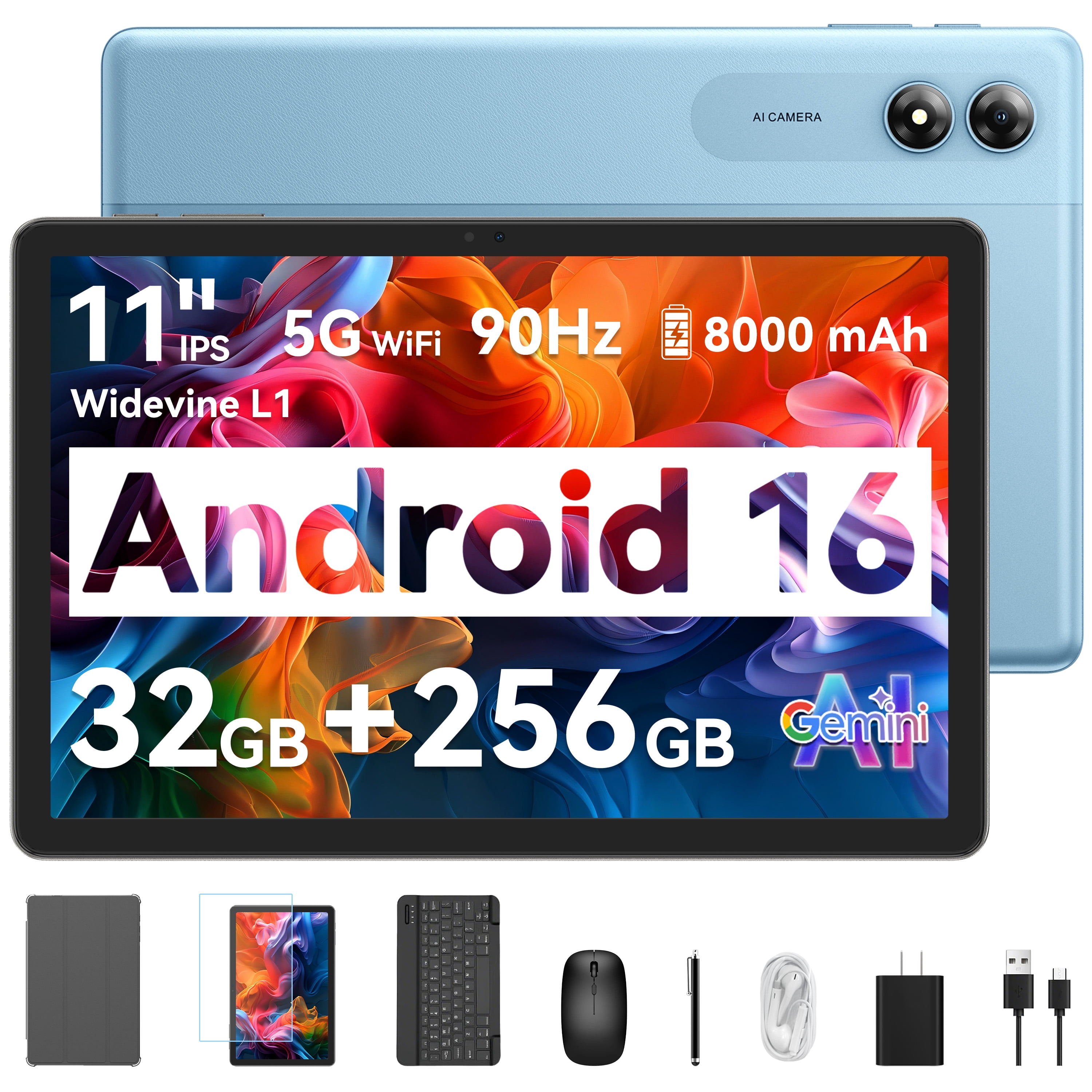 Blackview Tab 10 Wifi Android 13 Tablet, 10 inch, 8GB RAM, 256GB