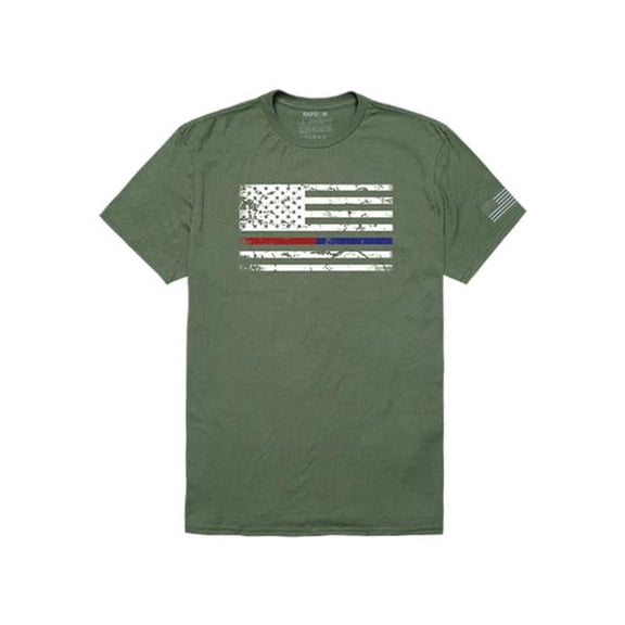 Tac.Graphic T, TRL/TBL Dual Flag, OLV, L