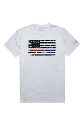 Tac.Graphic T, TRL/TBL Dual Flag, White, L
