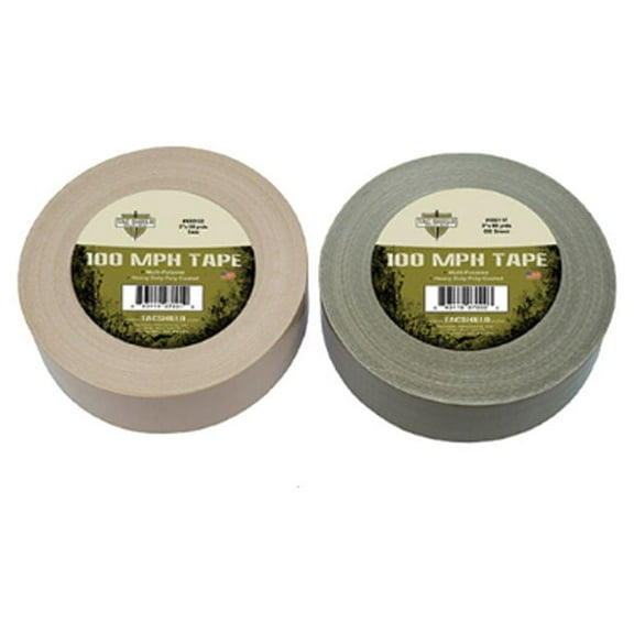 Tac Shield 100 MPH Tape, 2in. x 10 yards, OD Green