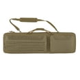 thumbnail image 1 of Tac-Six™ 46" Lockable Rifle Soft Case, Molle Front, Coyote, 1 of 15