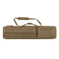 thumbnail image 1 of Tac-Six™ 55" Lockable 2-Firearm Unit Case, Laser Cut Molle Front, Coyote, 1 of 2