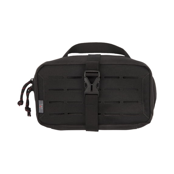 Tac Six Detachment Handgun Ammo Soft Case, Removable Back Panel, 9" x 5", Black, Polyester, 10810
