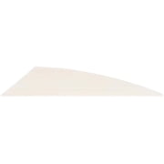 TAC Vanes TAC Driver Arrow Fletching 2.25" White 36PK
