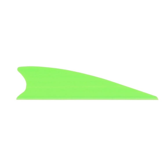 Tac Vanes Matrix 2.25" - Shield Cut Green 36 Pack
