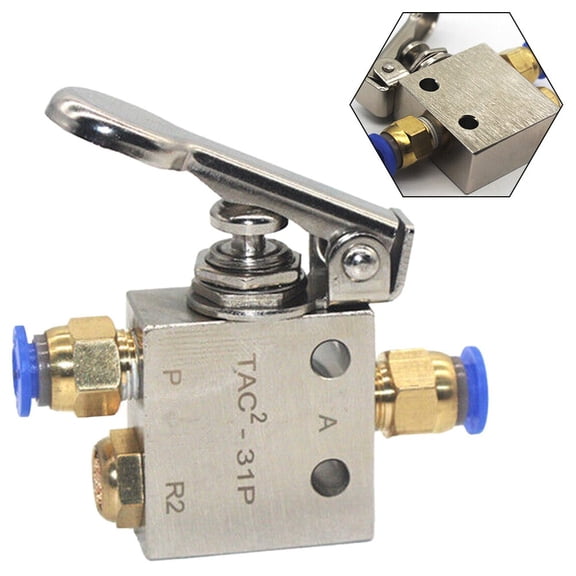 Tac2-31P Pneumatic Valve 2 Position 3 Way Mechanical Valve With 6Mm Connector YIWEI