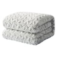 thumbnail image 1 of Tache Home Fashion Faux Fur Snowy Owl White Soft Throw Blanket, 1 of 3