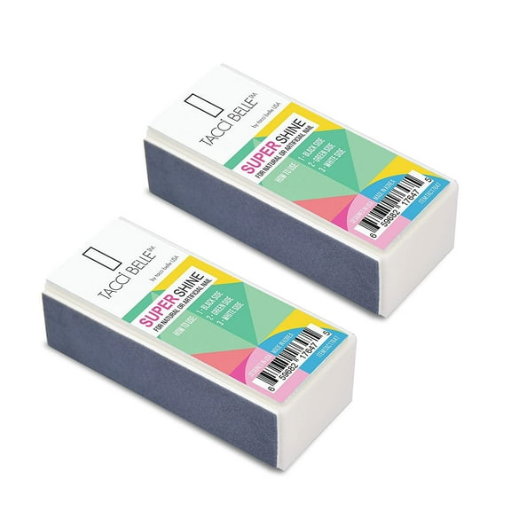Tachibelle 4 Way Shiny Buffer Super Shine - Smooth, Shine, For Healthy & Shiny Nails. (Pack of 2)