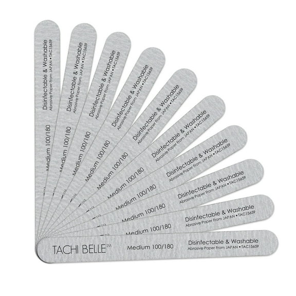 Tachibelle Premium JAPAN Abrasive 100/180 Grit Coarse Disinfectable Washable Zeb