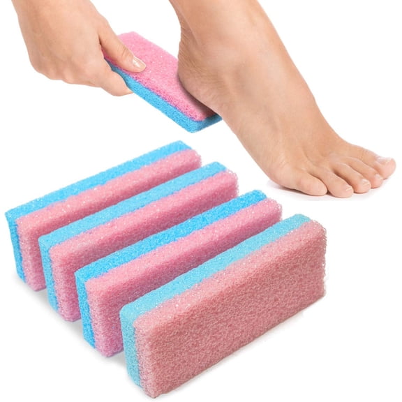 Tachibelle Spa Foot Pumice and Scrubber for Feet Heels Callus and Dead Skins, Remove and Smooths Rough Callus Heels Pack of 4