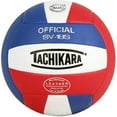 thumbnail image 1 of Tachikara 18S Composite Volleyball Ro/Wt/Scarlet, 1 of 2