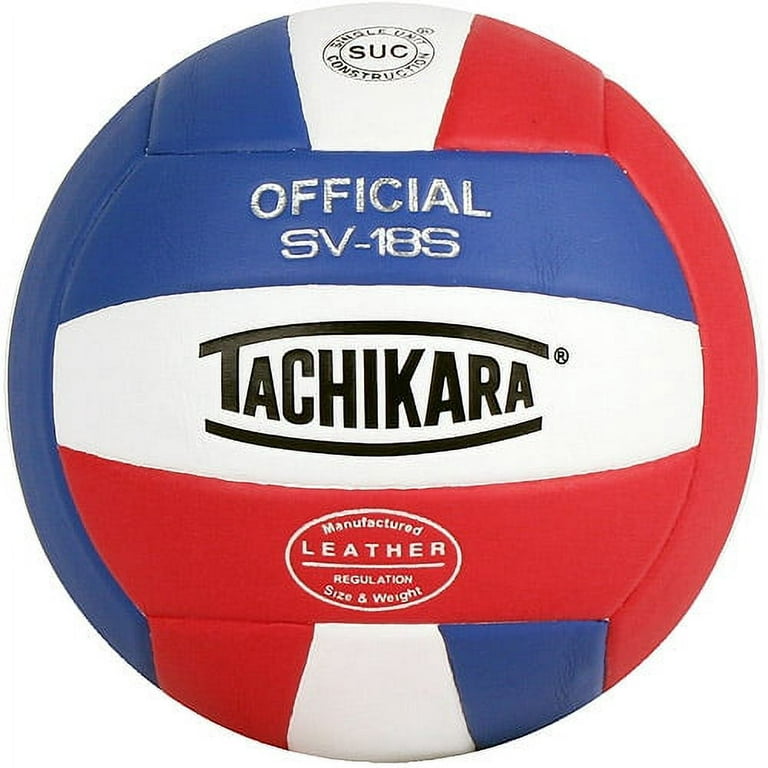 Tachikara 18S Composite Volleyball Ro/Wt/Scarlet - Walmart.com