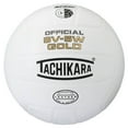 thumbnail image 1 of Tachikara 5V-5W Leather Volleyball, White, 1 of 2