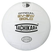 Tachikara 5V-5W Leather Volleyball, White