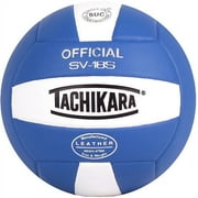 Tachikara SV-18S Composite Leather Volleyball, Blue/White