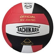 Tachikara SV5WC Red, White and Black Volleyball