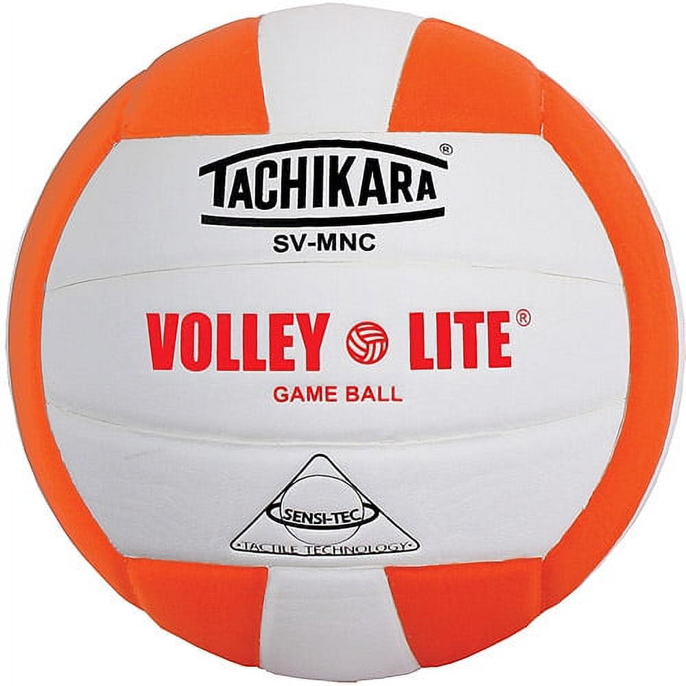 Tachikara SVMNC Volley-Lite Training Volleyball, Powder Blue/White