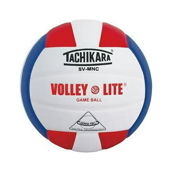 Tachikara Svmnc Volley Lite Vball Scarlet/Wt/Ry