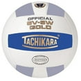 thumbnail image 1 of Tachikara Volleyball, Leather College Blue/White/Silver Gray, 2 lbs, 1 of 2