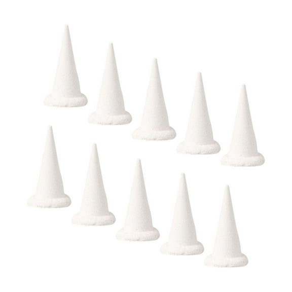 Tachiuwa 10 Pieces Ceramic Support Nails Pottery Firing Support Nails Durable Moveable Nails Clay Accessories for Potters Flower Glaze Medium